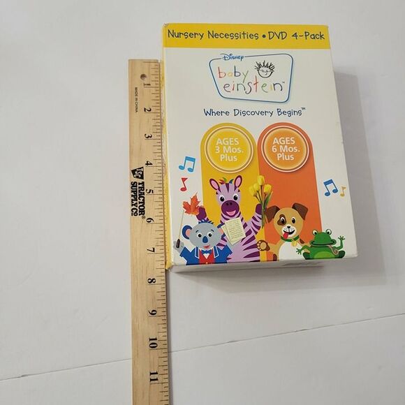 NEW Baby Einstein DVD Nursery Necessities 4 Pk Where Discovery Begins 1st Signs - Picture 10 of 11